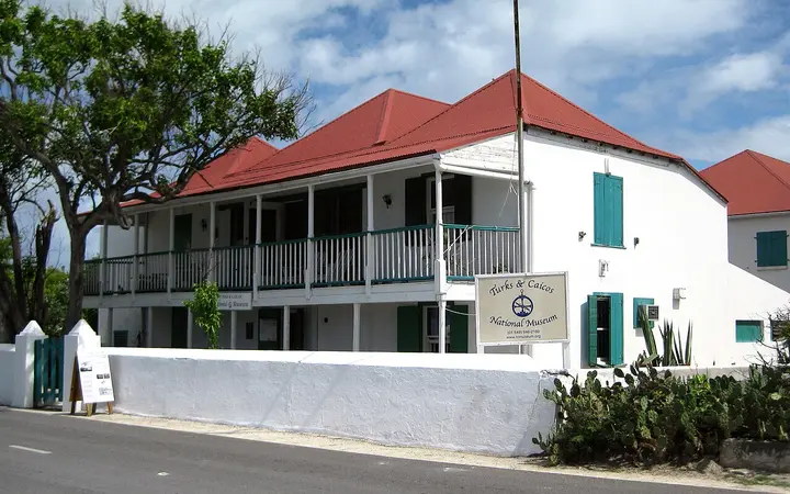 Turks and Caicos National Museum in Guinep House, Front Street, Cockburn Town