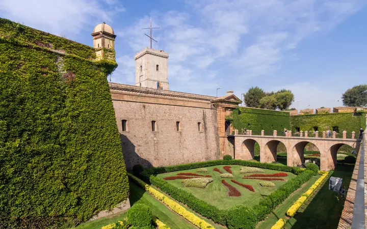 Montjuïc Castle in Barcelona
