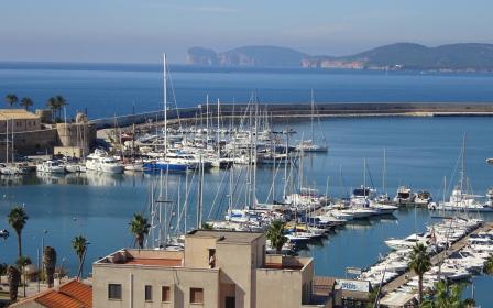 port of Alghero, Sardinia