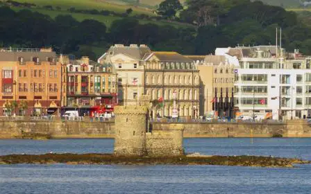 the port of Douglas, Isle Of Man