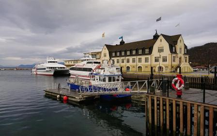 port of Harstad, Norway