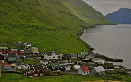 port of Kollafjordur, Faroe Islands