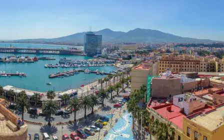 port of Melilla, Spanish Morocco