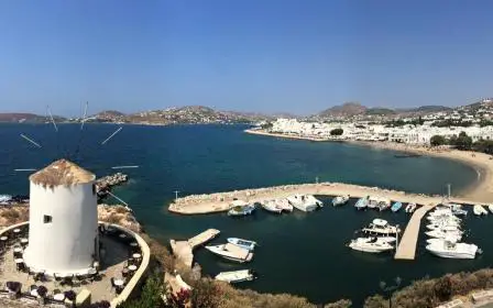 cruise port of Paros, Greece