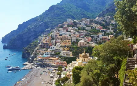 port of Positano, Italy