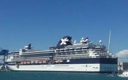 Celebrity Constellation cruise ship sailing from home port