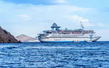Celestyal Olympia cruise ship sailing to homeport