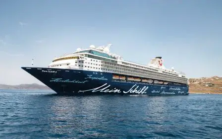 TUI Cruises Mein Schiff 2 cruise ship sailing from home port