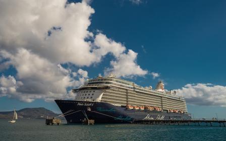 TUI Cruises Mein Schiff 5 cruise ship sailing from home port