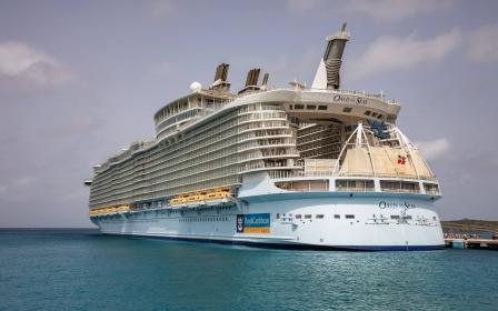 Royal Caribbean Oasis of the Seas cruise ship sailing from home port