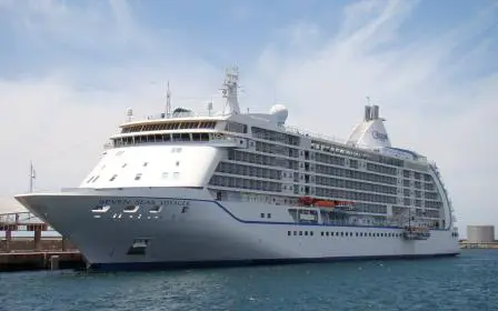 Regent Seven Seas Cruises cruise ship  Seven Seas Voyager sailing from home port