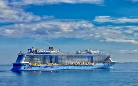 Spectrum Of The Seas cruise ship sailing to homeport
