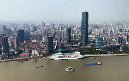 cruise port of Shanghai, China