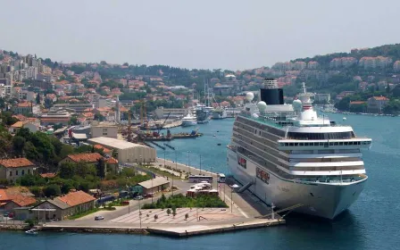 Port of Dubrovnik, Croatia