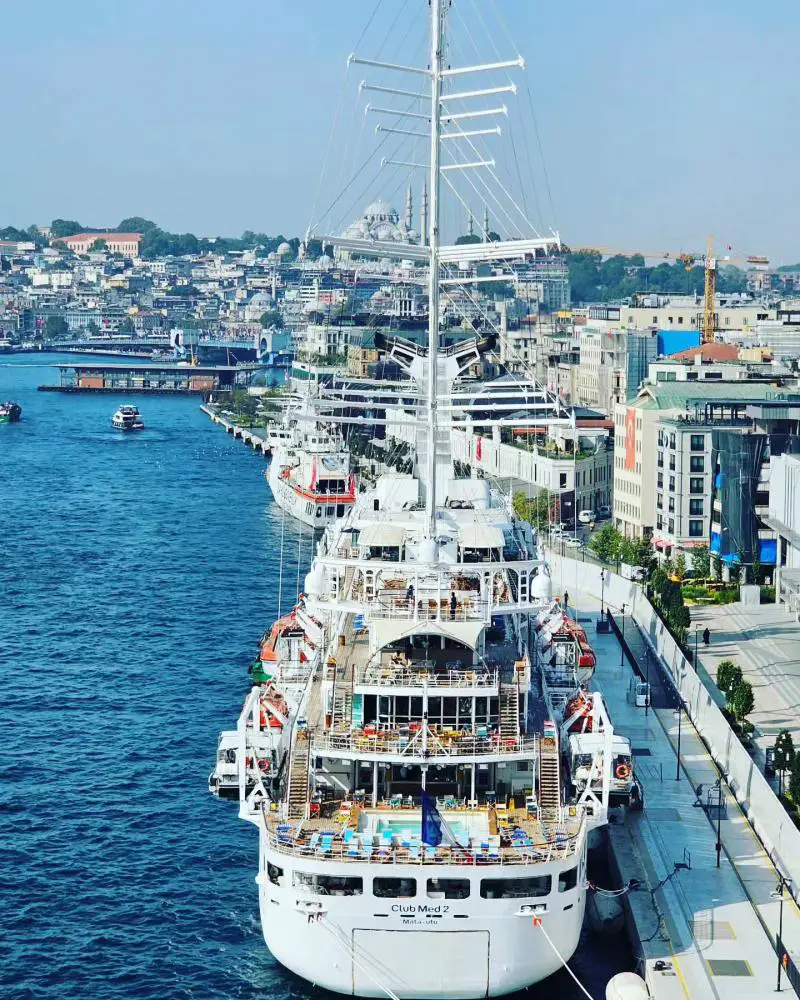 istanbul cruise port to city centre