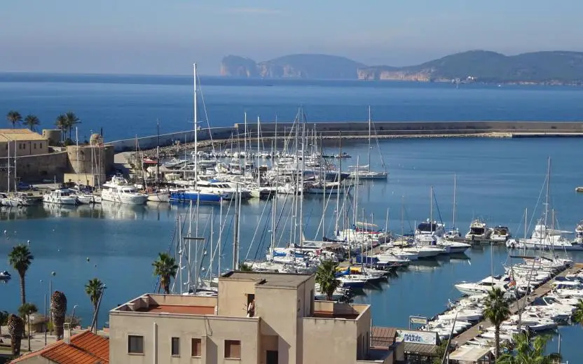 port of Alghero, Sardinia
