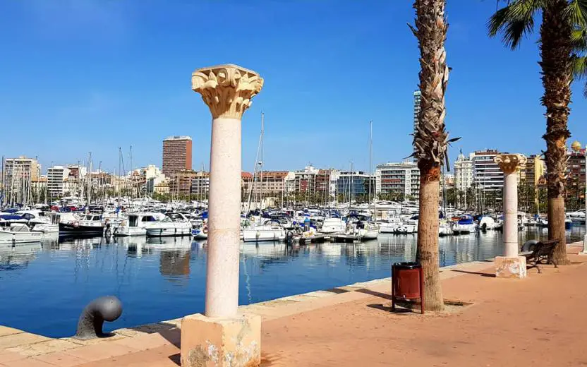 port of Alicante, Spain
