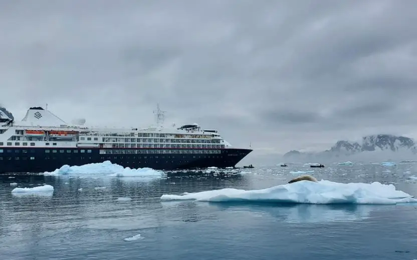 cruise ship Antarctica