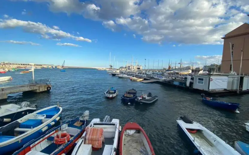 port of Bari, Italy
