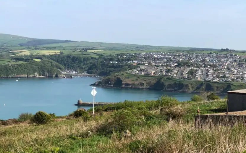 the port of Fishguard, Wales