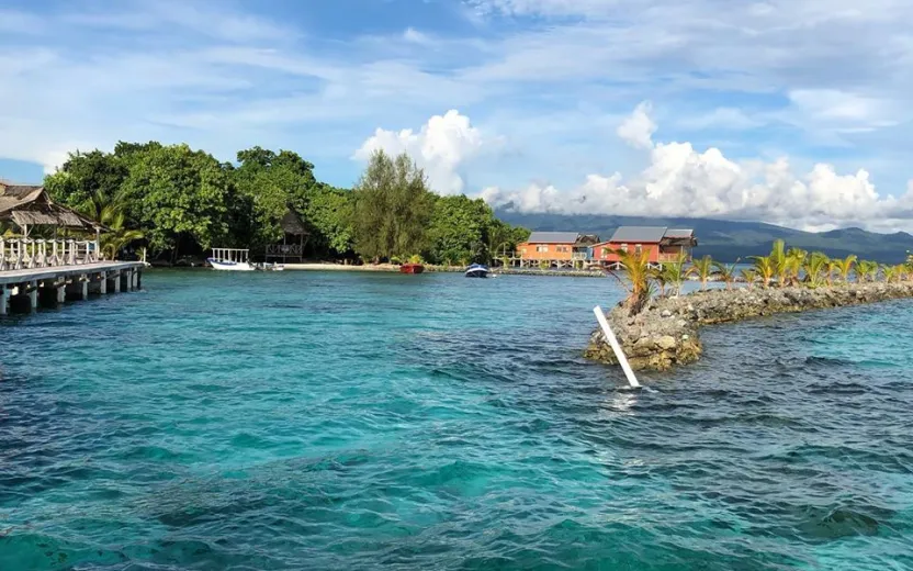 port of Gizo, Solomon Islands