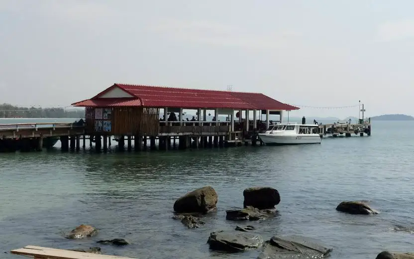 cruise port of Koh Rong, Cambodia