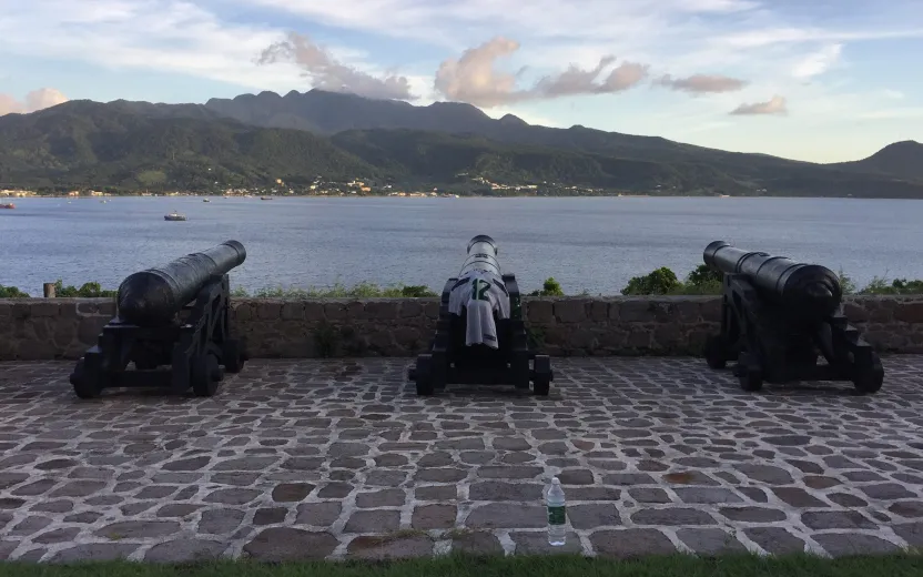 the port of Portsmouth, Dominica