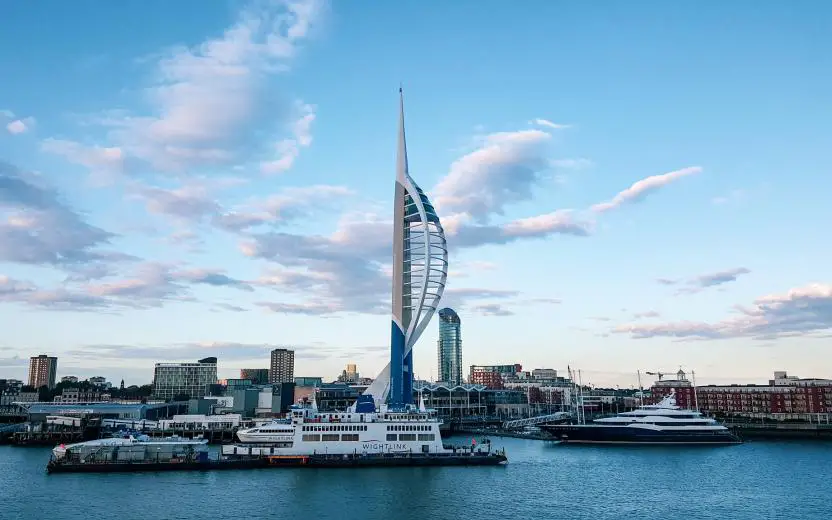 cruise liners leaving portsmouth today