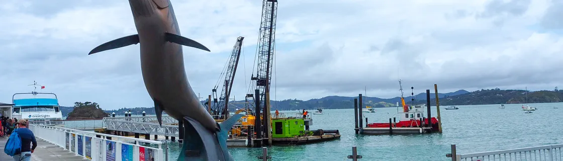 port of Bay of Islands, New Zealand