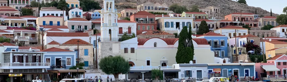 port of Chalki, Greece