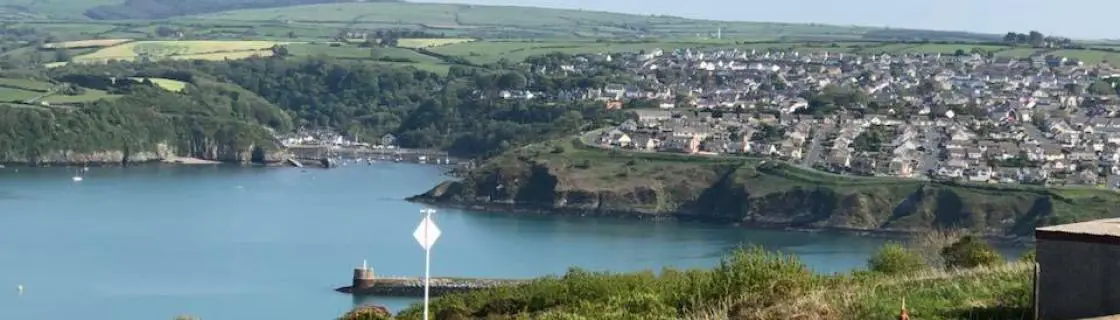 the port of Fishguard, Wales