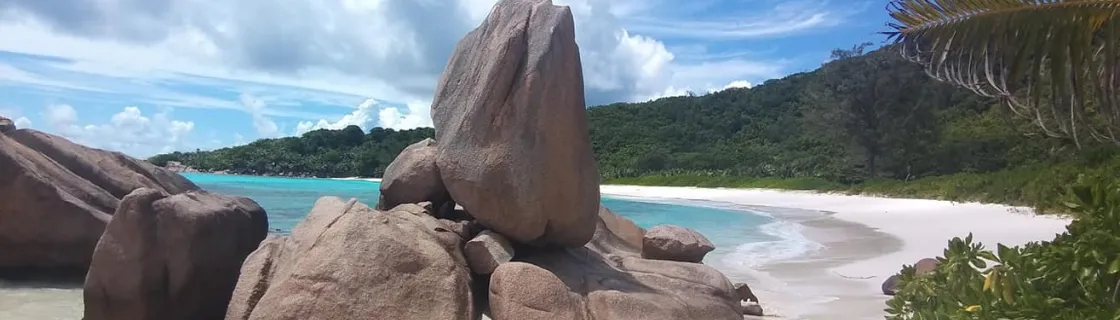 port of La Digue, Seychelles