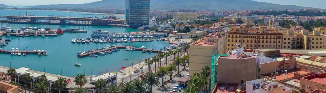 port of Melilla, Spanish Morocco