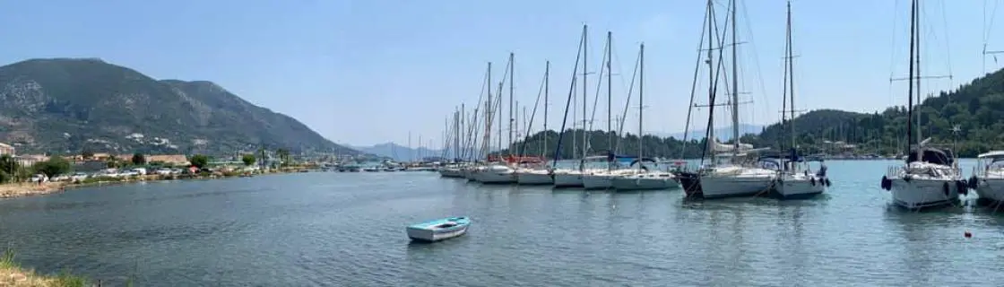 port of Nydri, Greece