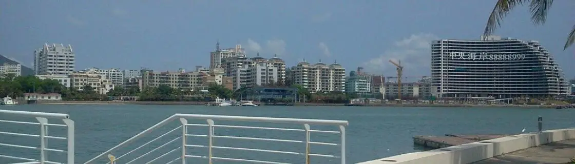 cruise ship docked at the port of Sanya, China