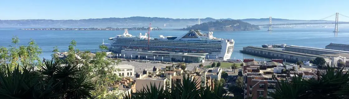 cruise departure from san francisco