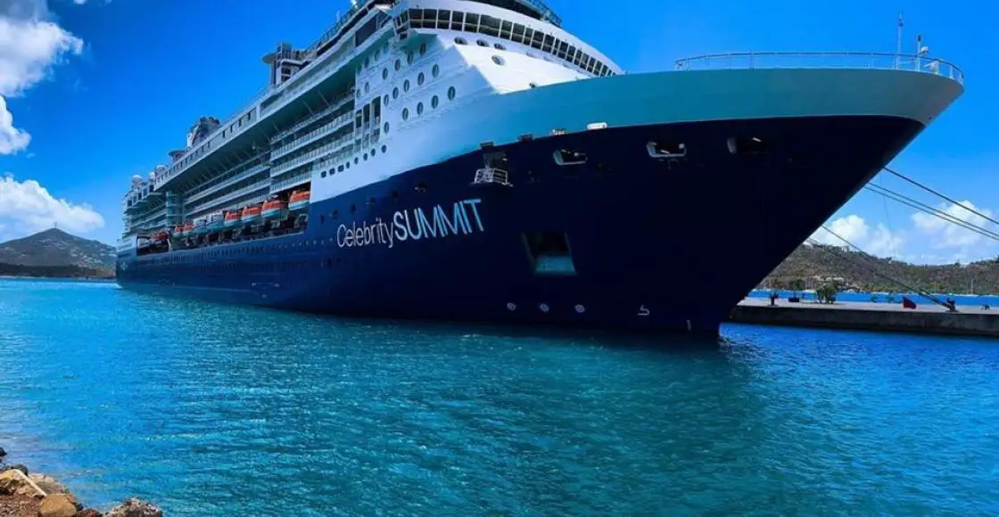 Celebrity Summit cruise ship sailing from home port