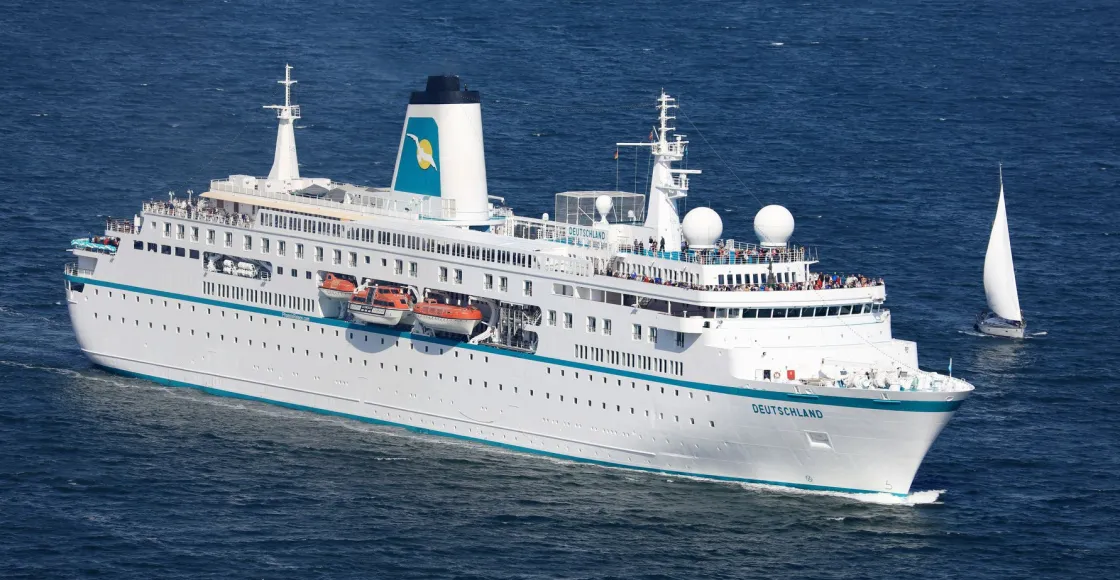 Phoenix Reisen MS Deutschland cruise ship sailing from homeport