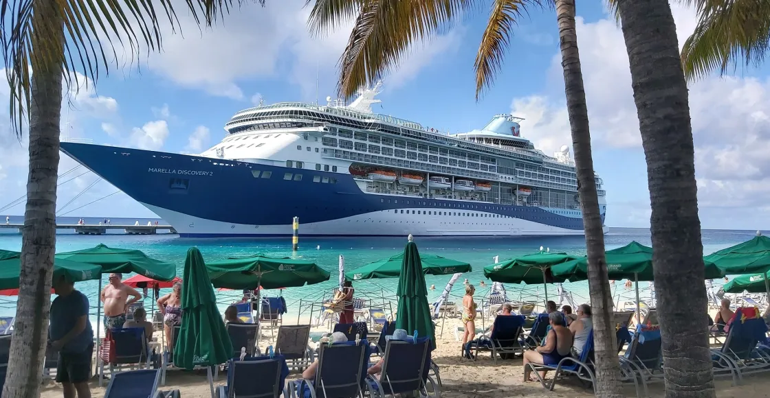 Marella Explorer 2 cruise ship sailing to homeport