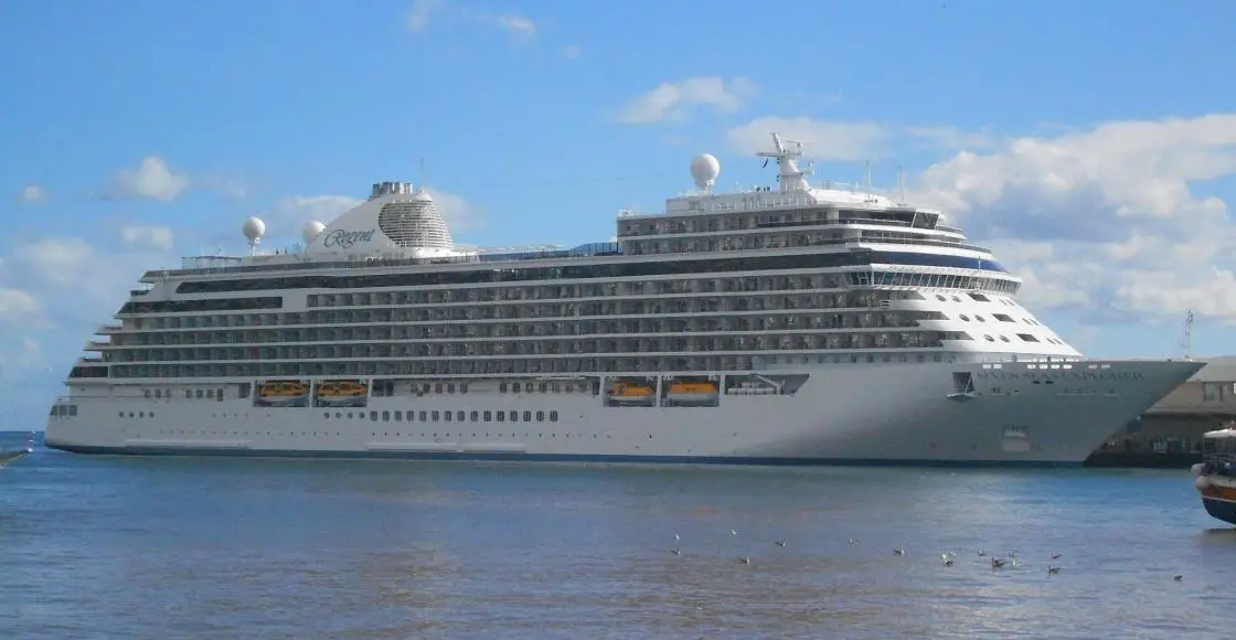 Regent Seven Seas Cruises cruise ship  Seven Seas Explorer sailing from home port