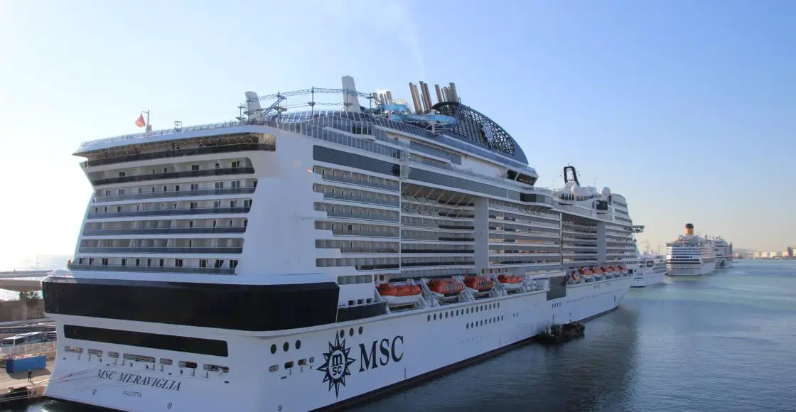 msc arrivals departures