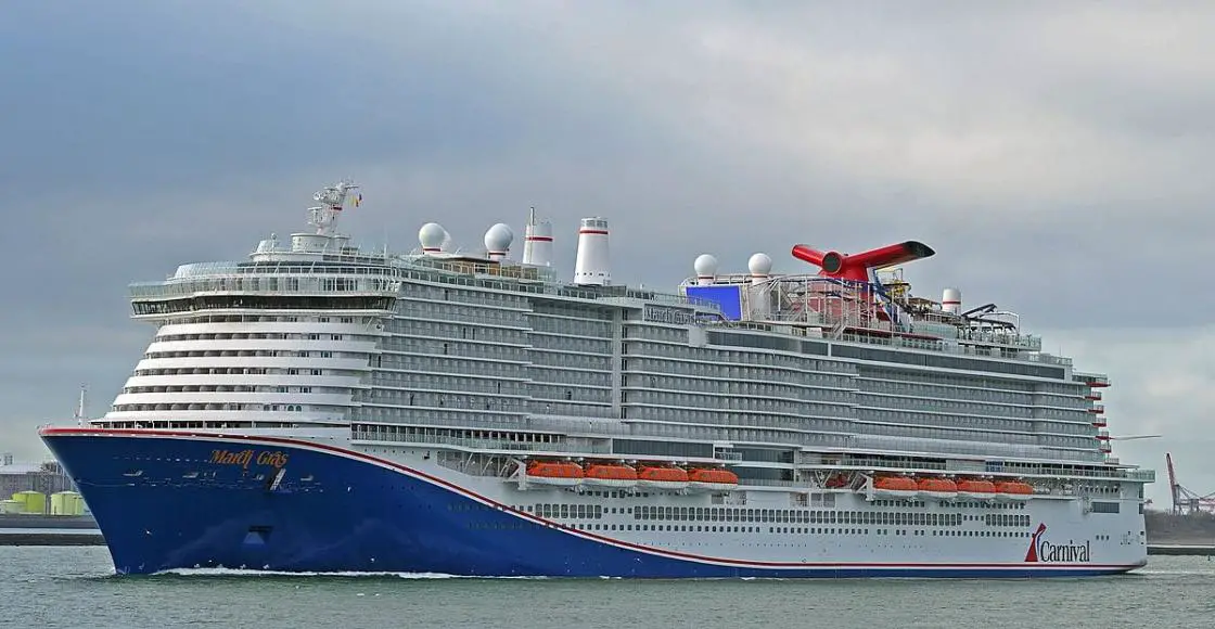 mardi gras cruise ship images