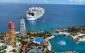 cruise ship docked at the port of CocoCay, Bahamas